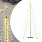vidaXL LED Weihnachtsbaum 861 LEDs Warmweiß 478 cm