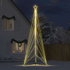 vidaXL LED Weihnachtsbaum 861 LEDs Warmweiß 478 cm