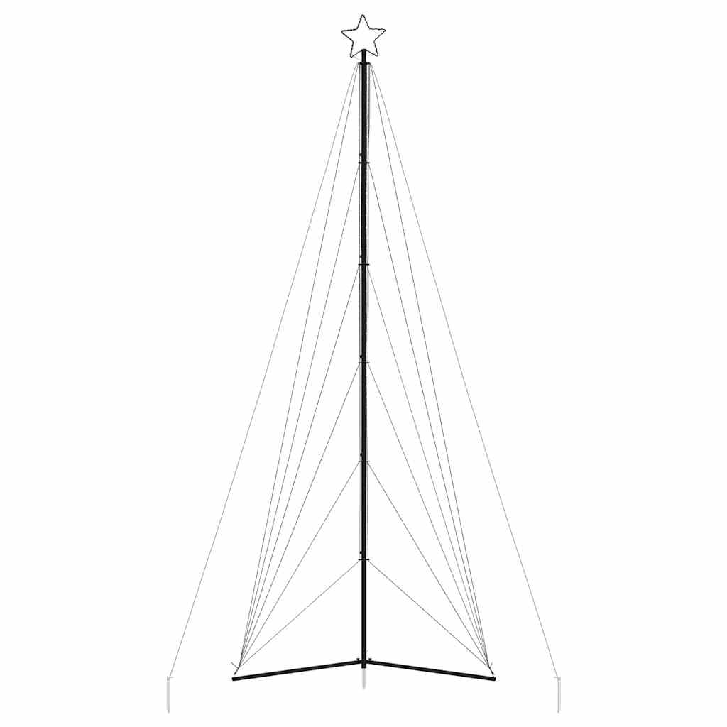 vidaXL LED Weihnachtsbaum 861 LEDs Warmweiß 478 cm