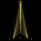 vidaXL LED Weihnachtsbaum 861 LEDs Warmweiß 478 cm
