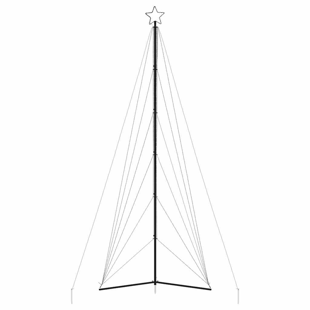 vidaXL LED Weihnachtsbaum 861 LEDs Kaltweiß 478 cm