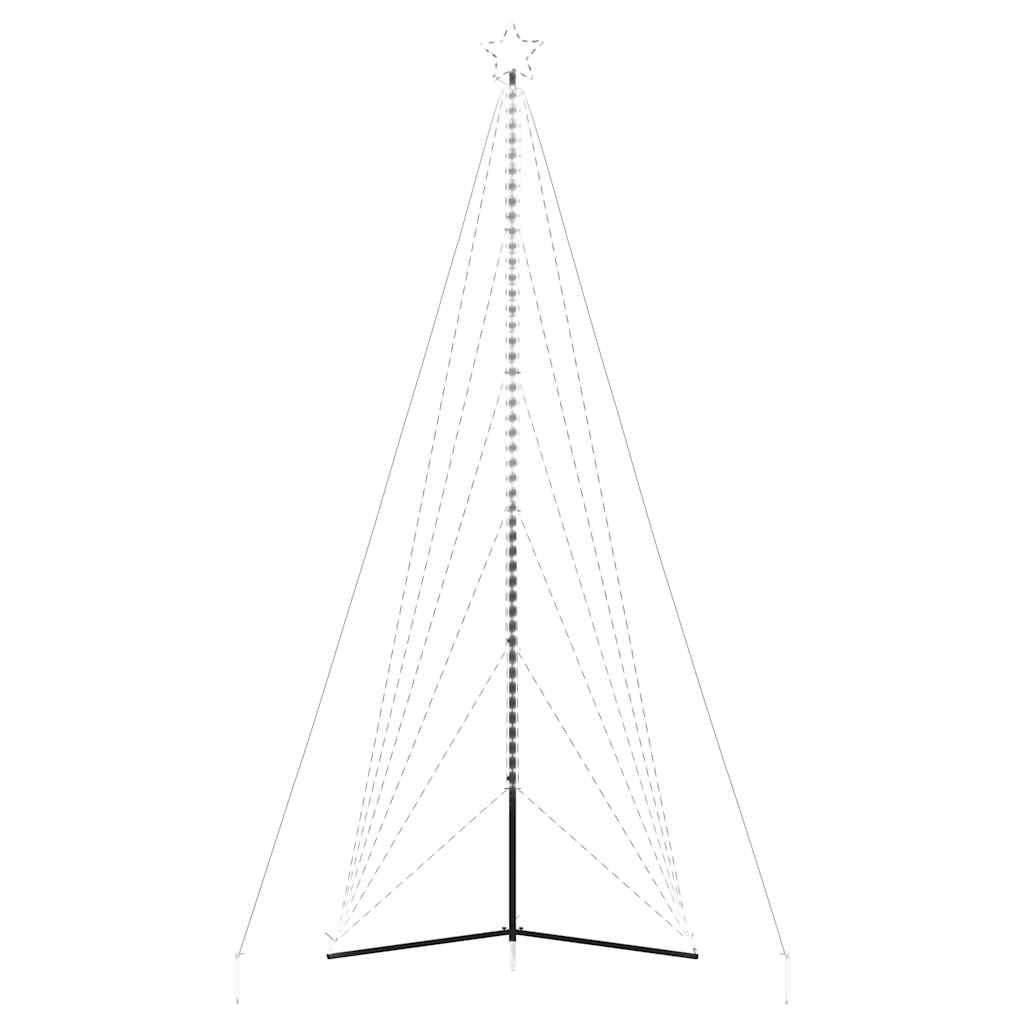 vidaXL LED Weihnachtsbaum 861 LEDs Kaltweiß 478 cm