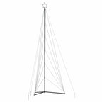 vidaXL LED Weihnachtsbaum 861 LEDs Blau 478 cm