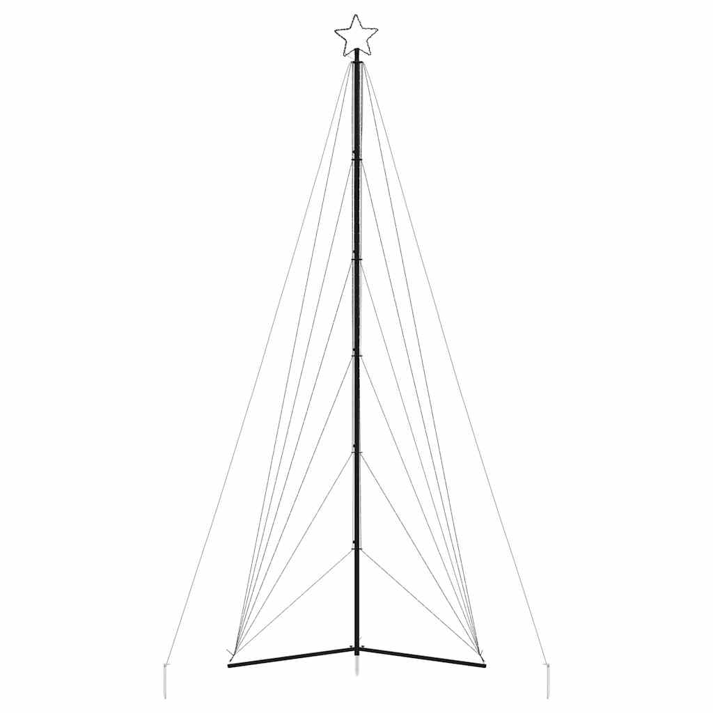 vidaXL LED Weihnachtsbaum 861 LEDs Blau 478 cm
