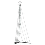vidaXL LED Weihnachtsbaum 339 LEDs Warmweiß 187 cm