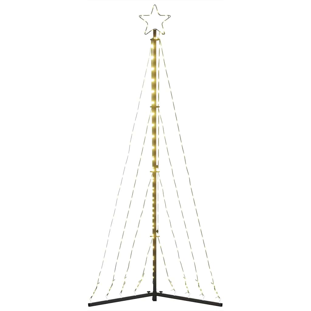 vidaXL LED Weihnachtsbaum 339 LEDs Warmweiß 187 cm