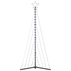 vidaXL LED Weihnachtsbaum 339 LEDs Kaltweiß 187 cm