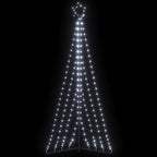 vidaXL LED Weihnachtsbaum 339 LEDs Kaltweiß 187 cm