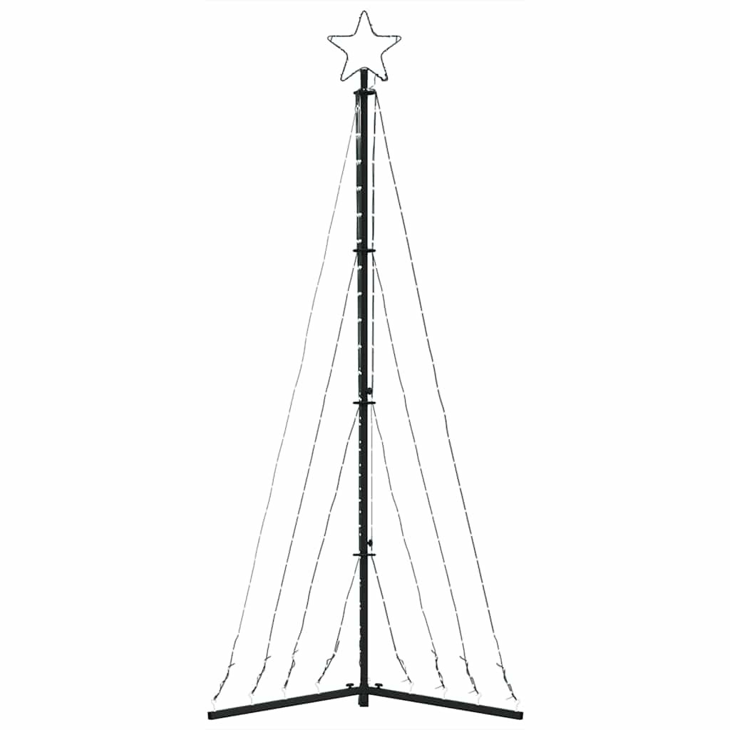 vidaXL LED Weihnachtsbaum 339 LEDs Blau 187 cm