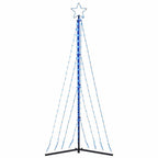vidaXL LED Weihnachtsbaum 339 LEDs Blau 187 cm