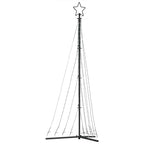 vidaXL LED Weihnachtsbaum 447 LEDs Kaltweiß 250 cm