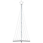 vidaXL LED Weihnachtsbaum 447 LEDs Kaltweiß 250 cm