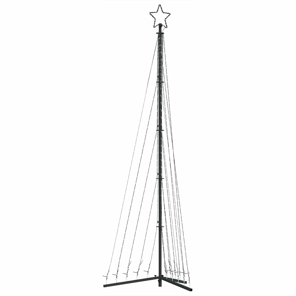 vidaXL LED Weihnachtsbaum 495 LEDs Warmweiß 300,5 cm