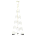 vidaXL LED Weihnachtsbaum 495 LEDs Warmweiß 300,5 cm