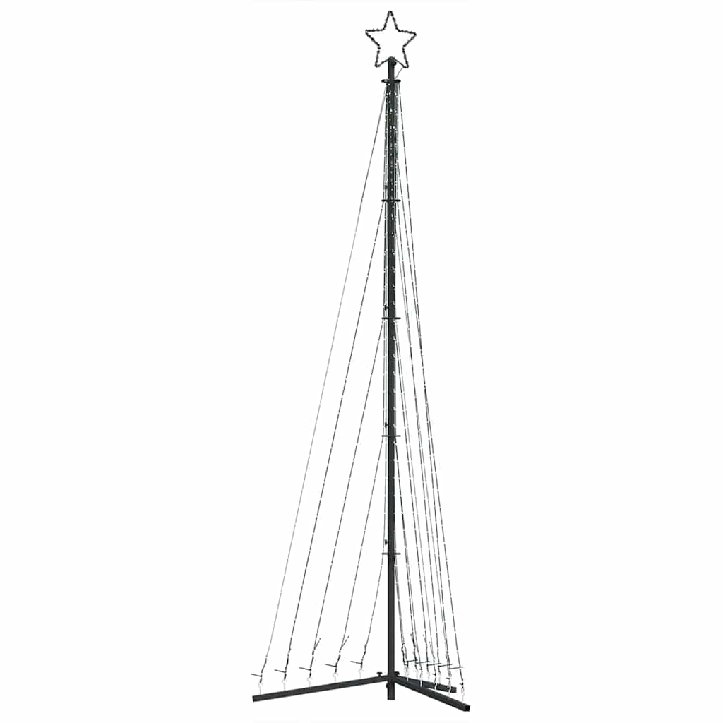 vidaXL LED Weihnachtsbaum 495 LEDs Blau 300,5 cm