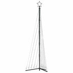 vidaXL LED Weihnachtsbaum 495 LEDs Blau 300,5 cm