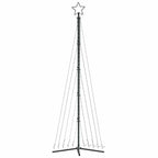 vidaXL LED Weihnachtsbaum 495 LEDs Blau 300,5 cm