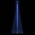 vidaXL LED Weihnachtsbaum 495 LEDs Blau 300,5 cm