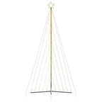 vidaXL LED Weihnachtsbaum 570 LEDs Warmweiß 399 cm