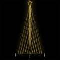 vidaXL LED Weihnachtsbaum 570 LEDs Warmweiß 399 cm