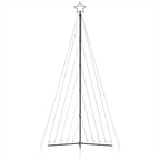 vidaXL LED Weihnachtsbaum 570 LEDs Kaltweiß 399 cm