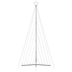 vidaXL LED Weihnachtsbaum 570 LEDs Kaltweiß 399 cm