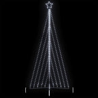 vidaXL LED Weihnachtsbaum 570 LEDs Kaltweiß 399 cm