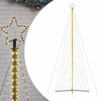 vidaXL LED Weihnachtsbaum 789 LEDs Warmweiß 476 cm