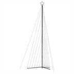 vidaXL LED Weihnachtsbaum 789 LEDs Warmweiß 476 cm