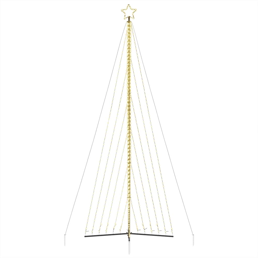 vidaXL LED Weihnachtsbaum 789 LEDs Warmweiß 476 cm