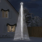 vidaXL LED Weihnachtsbaum 789 LEDs Kaltweiß 476 cm