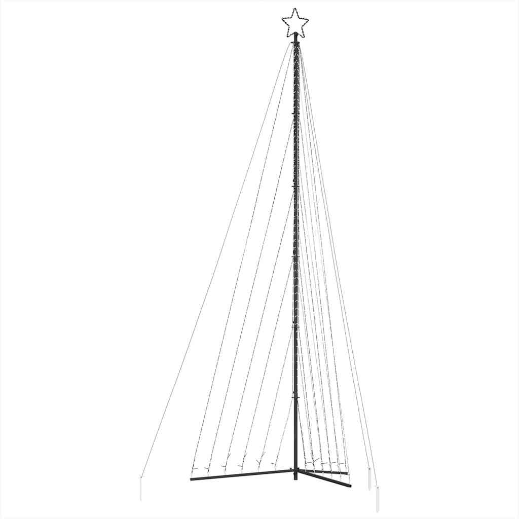 vidaXL LED Weihnachtsbaum 789 LEDs Kaltweiß 476 cm