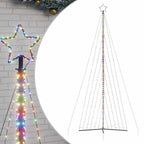 vidaXL LED Weihnachtsbaum 789 LEDs Mehrfarbig 476 cm