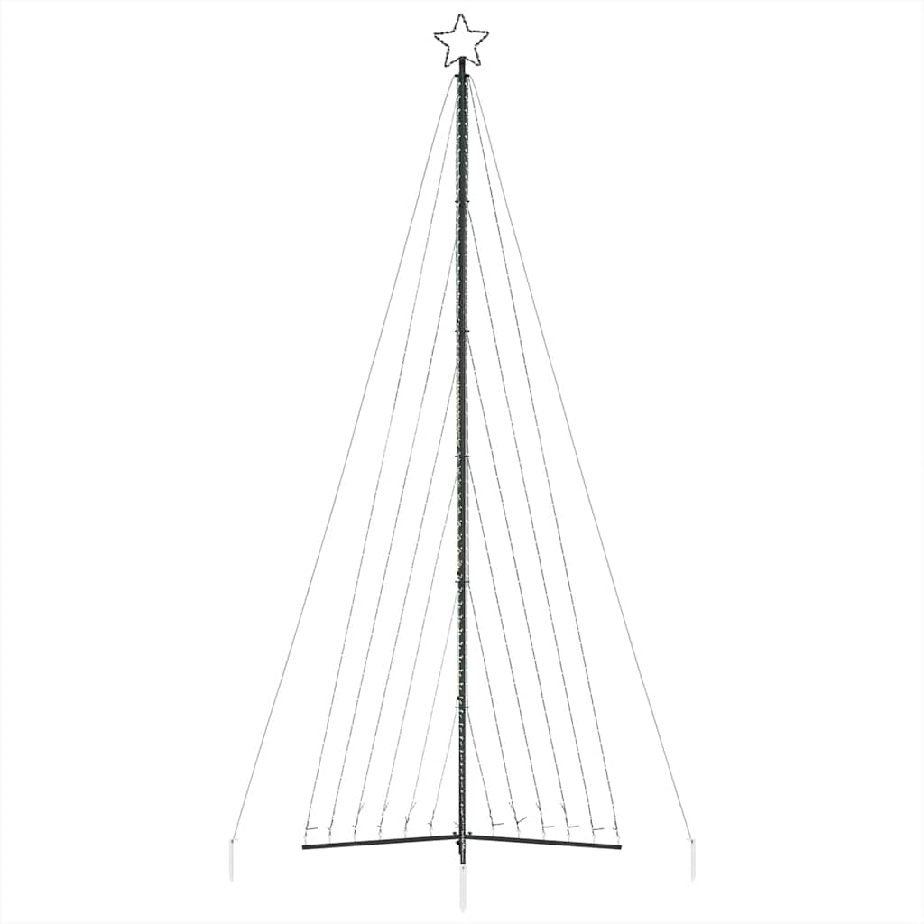 vidaXL LED Weihnachtsbaum 789 LEDs Mehrfarbig 476 cm
