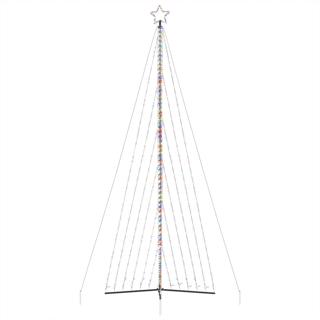 vidaXL LED Weihnachtsbaum 789 LEDs Mehrfarbig 476 cm