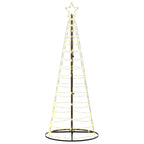 vidaXL LED Weihnachtsbaum 200 LEDs Warmweiß 180 cm