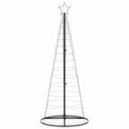 vidaXL LED Weihnachtsbaum 200 LEDs Warmweiß 180 cm