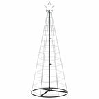vidaXL LED Weihnachtsbaum 200 LEDs Warmweiß 180 cm