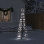 vidaXL LED Weihnachtsbaum 200 LEDs Kaltweiß 180 cm
