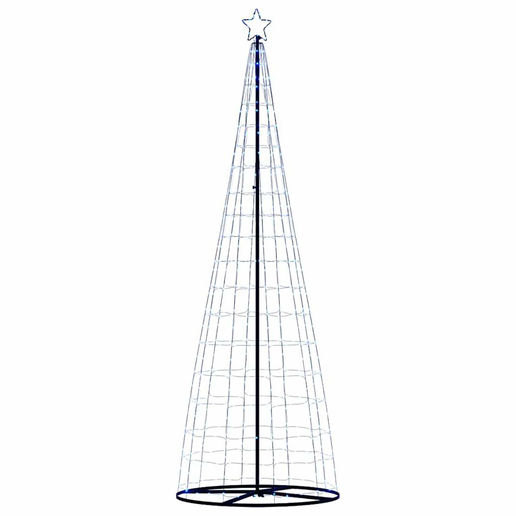 vidaXL LED Weihnachtsbaum 550 LEDs Blau 300 cm