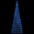 vidaXL LED Weihnachtsbaum 550 LEDs Blau 300 cm