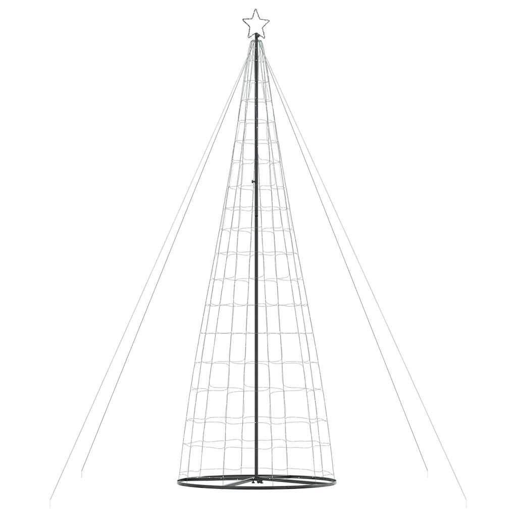 vidaXL LED Weihnachtsbaum 1534 LEDs Blau 500 cm