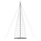 vidaXL LED Weihnachtsbaum 1534 LEDs Blau 500 cm