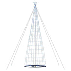 vidaXL LED Weihnachtsbaum 1534 LEDs Blau 500 cm