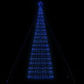 vidaXL LED Weihnachtsbaum 1534 LEDs Blau 500 cm