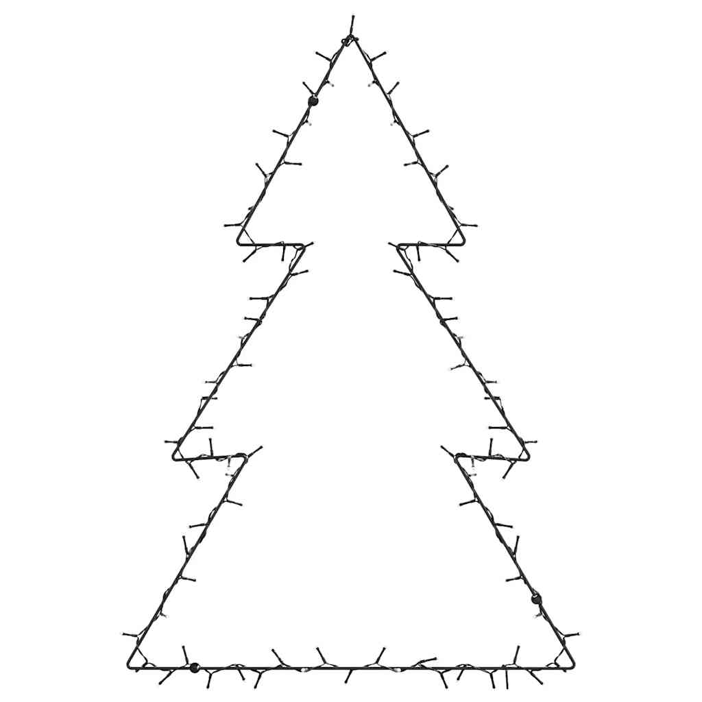 vidaXL Weihnachtsbeleuchtung Weihnachtsbaum-Silhouette 115 LEDs