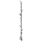 vidaXL Weihnachtsbeleuchtung Weihnachtsbaum-Silhouette 80 LEDs