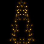 vidaXL Weihnachtsbeleuchtung Weihnachtsbaum-Silhouette 80 LEDs