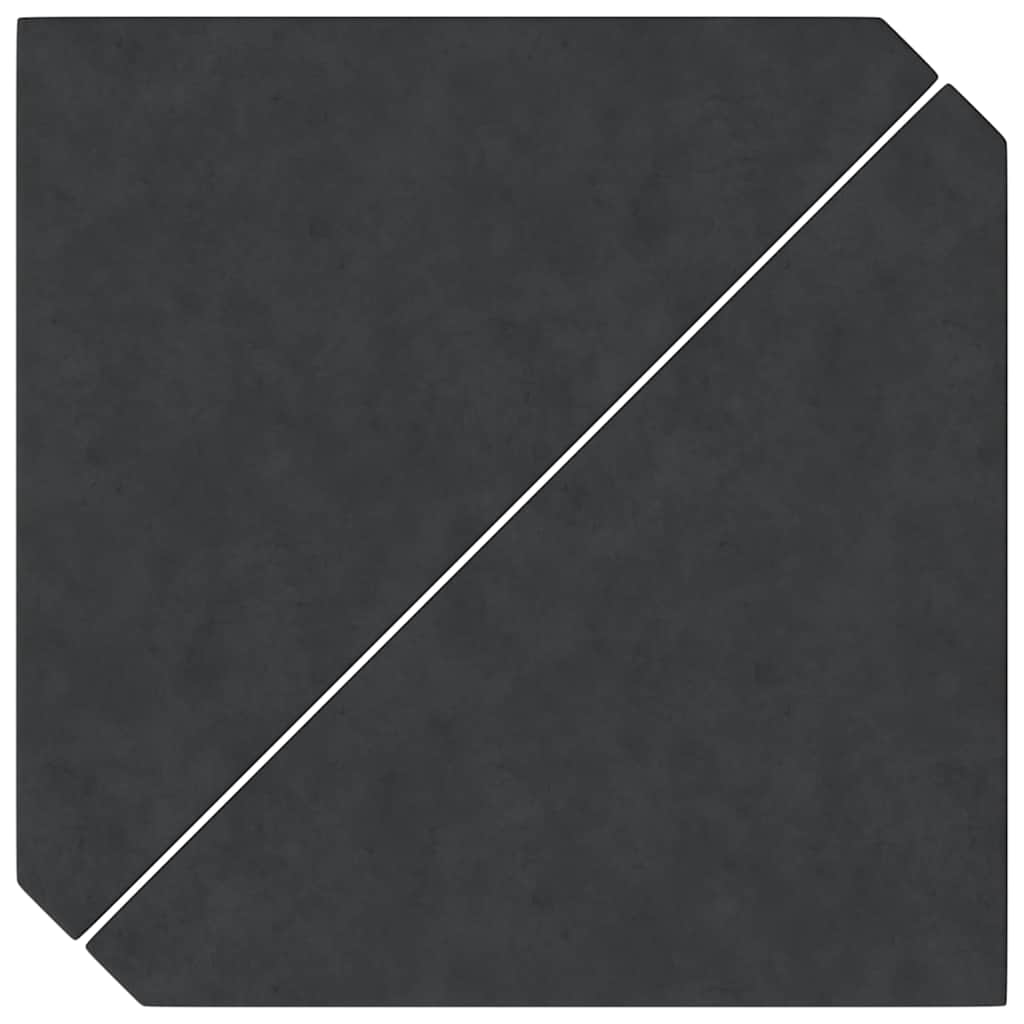vidaXL Schirm-Gewichtsplatten 2 Stk. Schwarz Granit Dreieckig 14 kg