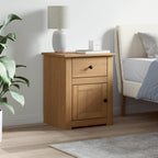 vidaXL Nachttisch PANAMA 46x40x57 cm Massivholz Kiefer